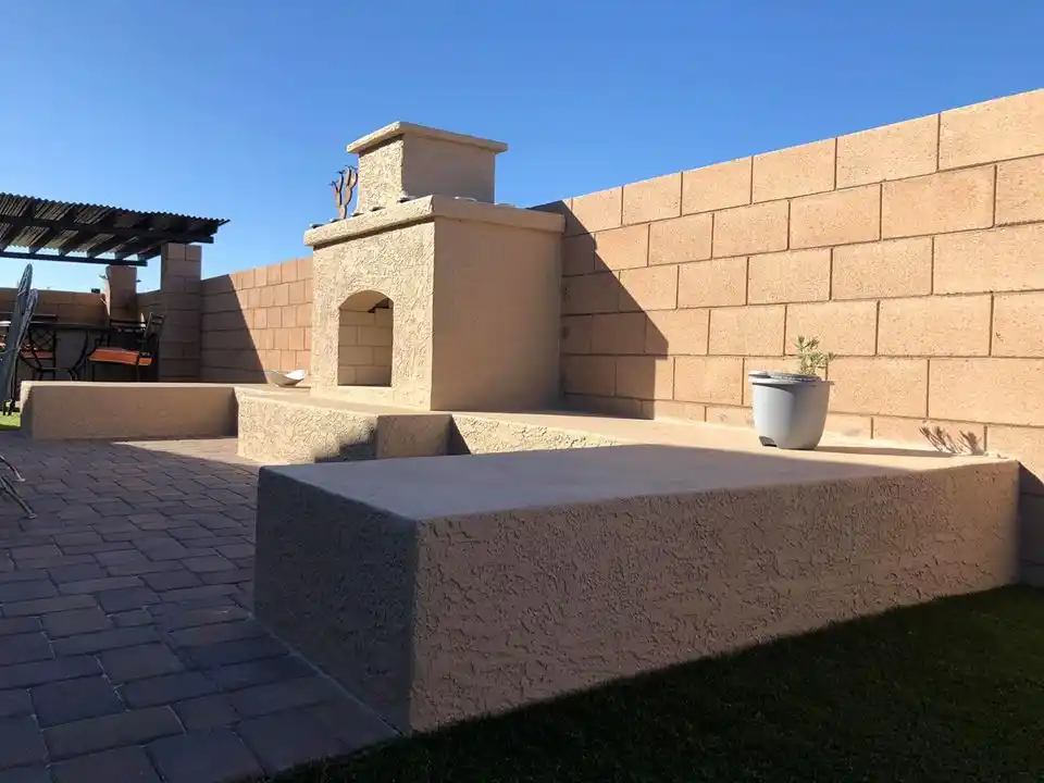 Wood Burning Fireplace