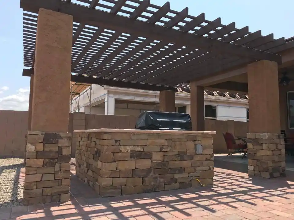 Pergola Closeup
